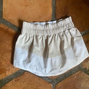 Lululemon Athletica Cream and white Skirt